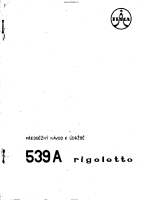 Tesla 539a - Navod k udrzbe 